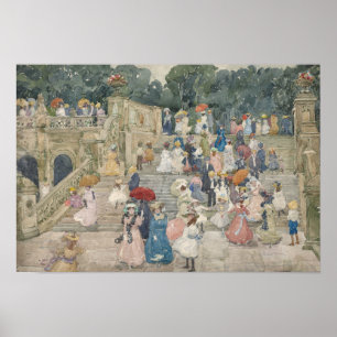 Poster Maurice Prendergast - The Terrace Bridge, Central