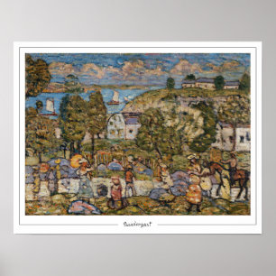 Poster Maurice Prendergast Zedign Cartaz de Arte #10
