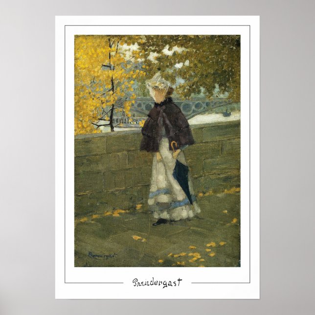 Poster Maurice Prendergast Zedign Cartaz de Arte #253 (Frente)
