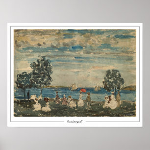 Poster Maurice Prendergast Zedign Cartaz de Arte #574