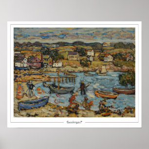 Poster Maurice Prendergast Zedign Cartaz de Arte #646