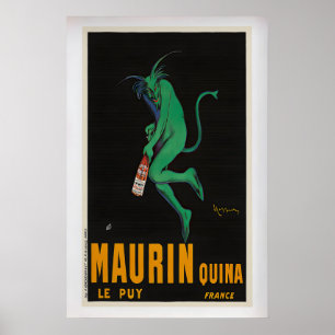 Poster Maurin Quina por Leonetto Cappiello Vintage