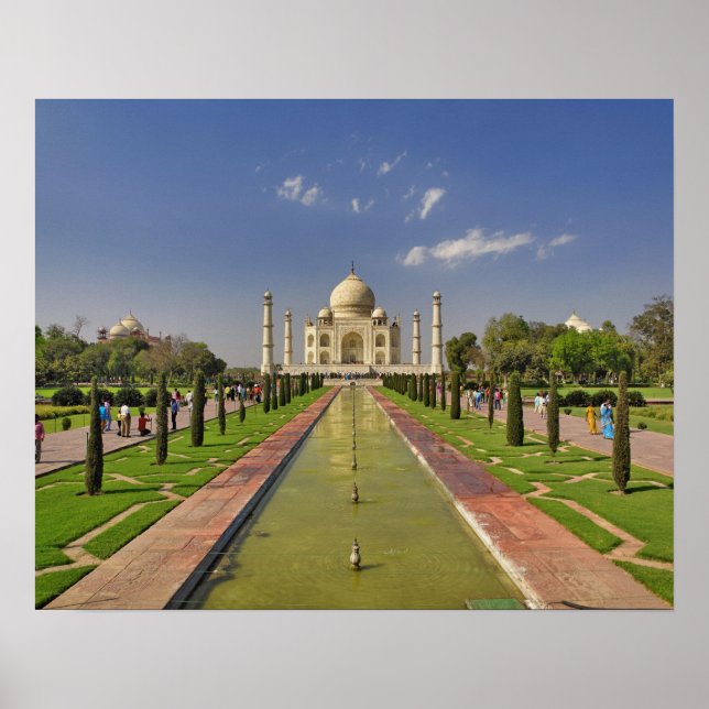 Pôster mausoléu Taj Mahal / Agra, Índia 2 (Frente)