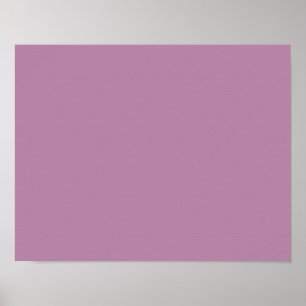 Poster mauve de cor