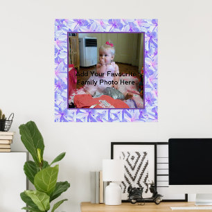 Poster Mauve E Frangipani Rosa, Foto