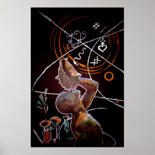 Pôster Mawon negativo III