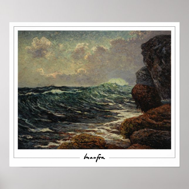 Poster Maxime Maufra Zedign Cartaz de Arte #9 (Frente)