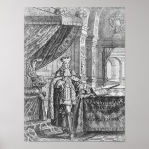 Pôster Maximilian II Emanuel , Eleitor Bavaria