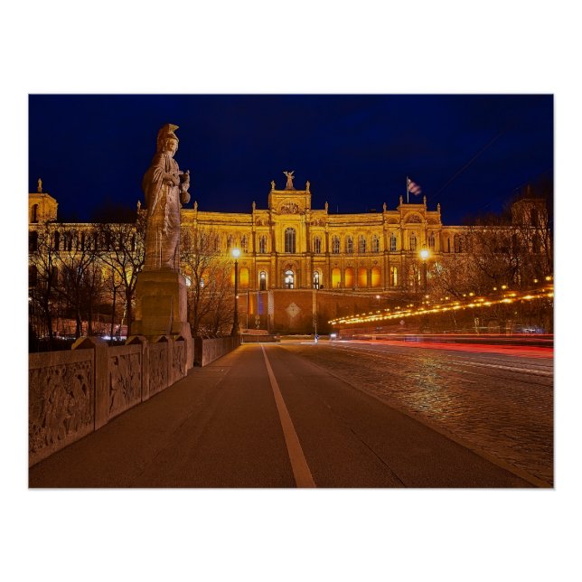 Pôster Maximilianeum Munique (Frente)