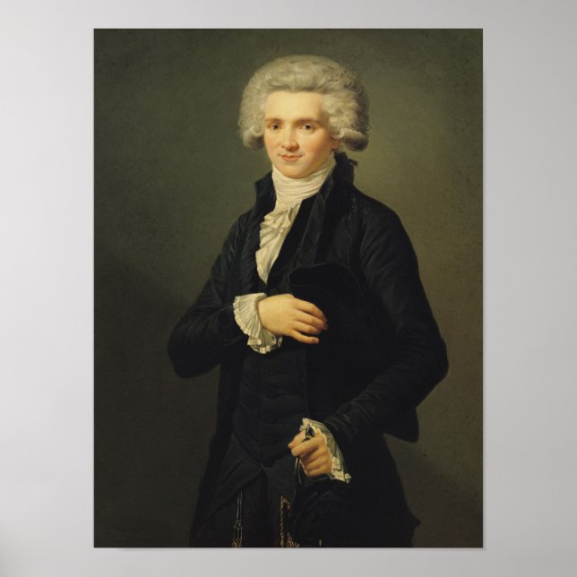 Poster Maximilien de Robespierre  1791 (Frente)