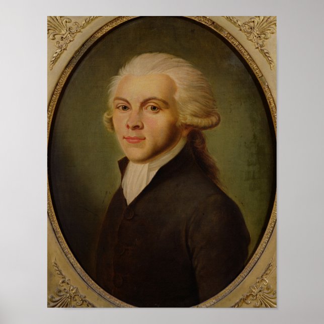 Pôster Maximilien de Robespierre c.1793 (Frente)