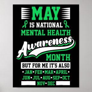 Poster May is National Mental Health Awarness Mont Posi