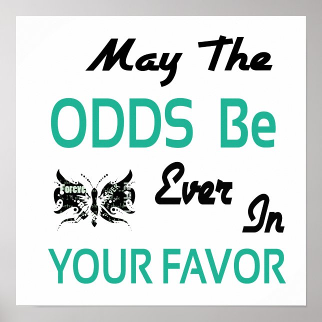 Poster May The Odds Be Ever In Your Favor (Frente)