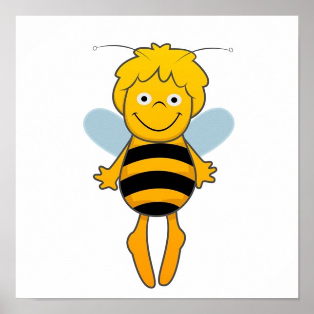 Poster Maya Bee Happy (Frente)