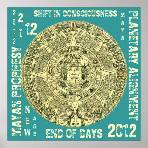 Pôster Mayan Calendar