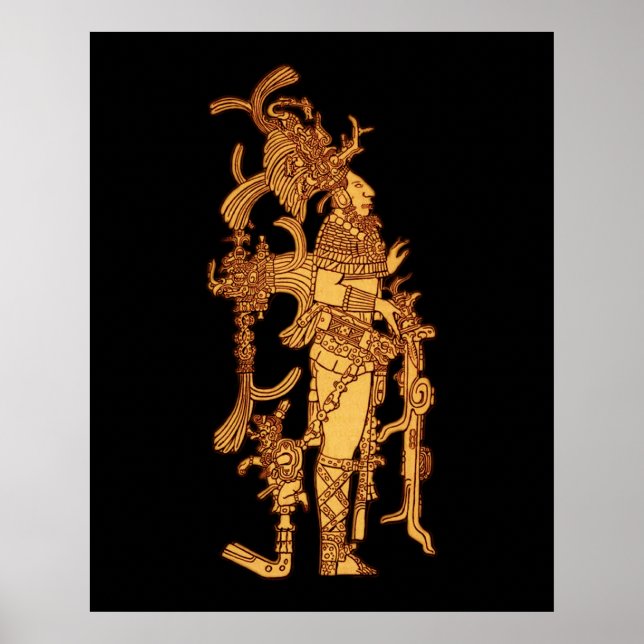 Poster Mayan Ceremonial Dress (Frente)