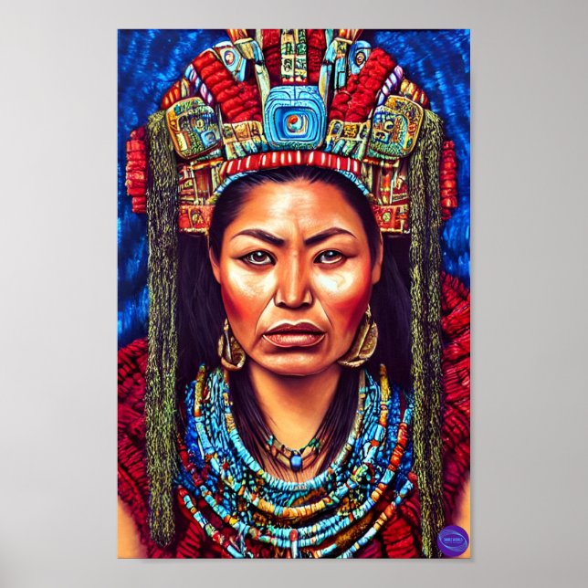 POSTER MAYAN QUEEN (Frente)