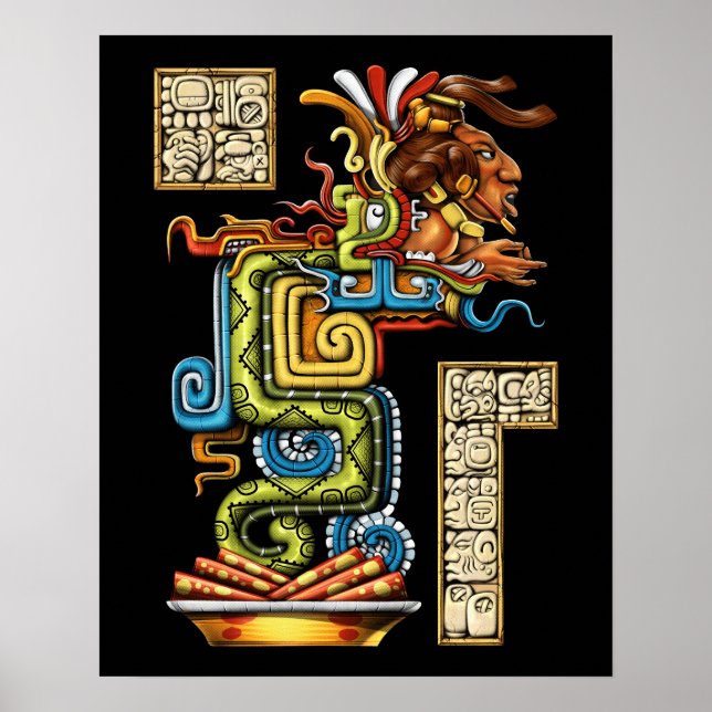 Poster Mayan Vision Serpent (Frente)