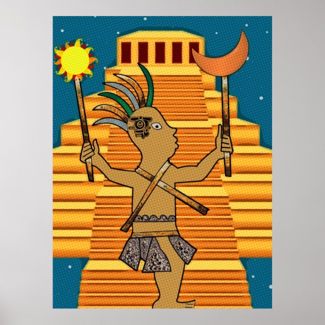 Poster MayanPop (Frente)