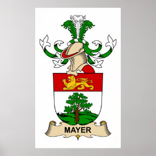 Pôster Mayer Family Crest
