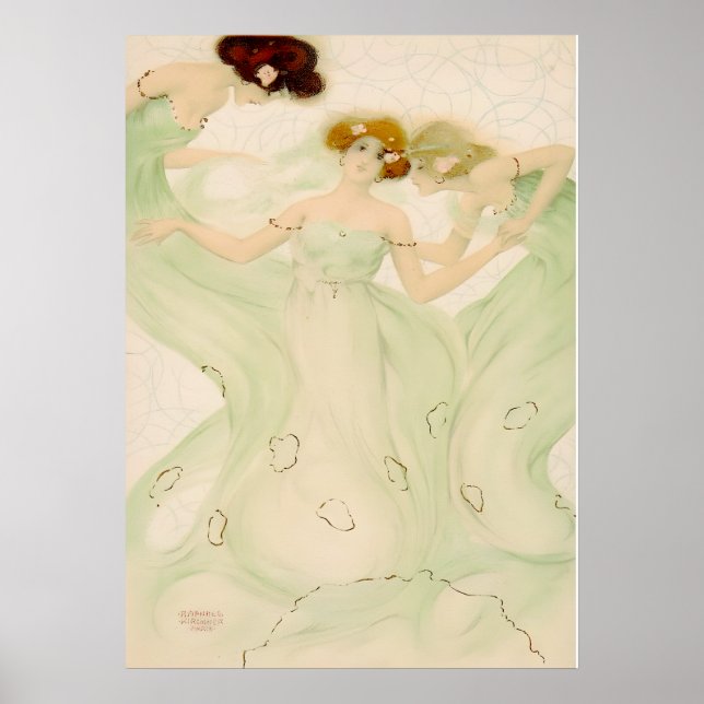 Poster Mayflies por Raphael Kirchner (Frente)
