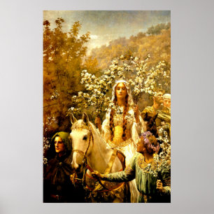 Poster Maying da rainha Guinevere