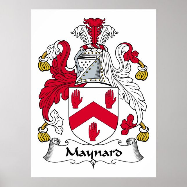 Poster Maynard Family Crest (Frente)