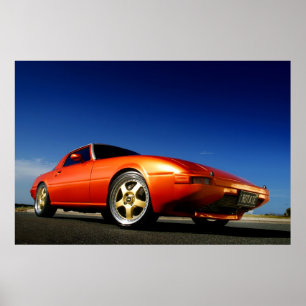 Poster Mazda RX7 Rotor