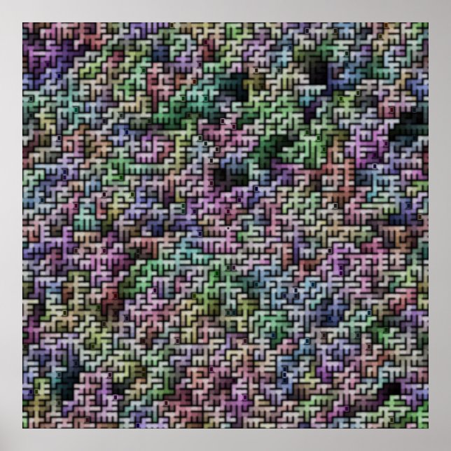 Pôster Maze claro (Frente)