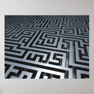 Pôster Maze Metal