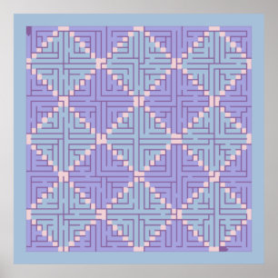Poster Maze Patchwork