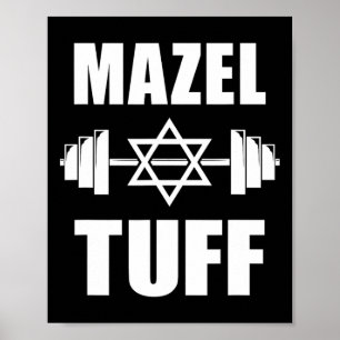 Poster Mazel Tuff Funny Juewout