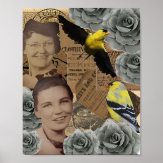 Poster Mazie e Lessie Collage