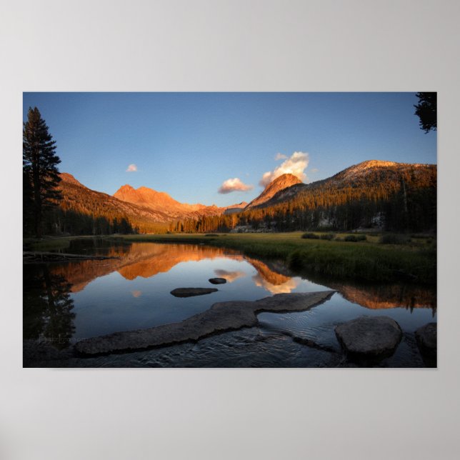 Poster McClure Meadow Sunset Alpenglow - Trilha de John M (Frente)