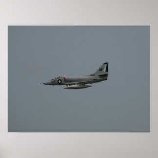 Poster McDonnell Douglas A-4 Skyhawk.