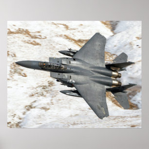 Poster McDonnell Douglas F-15 Eagle