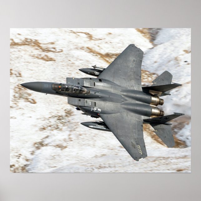 Poster McDonnell Douglas F-15 Eagle (Frente)