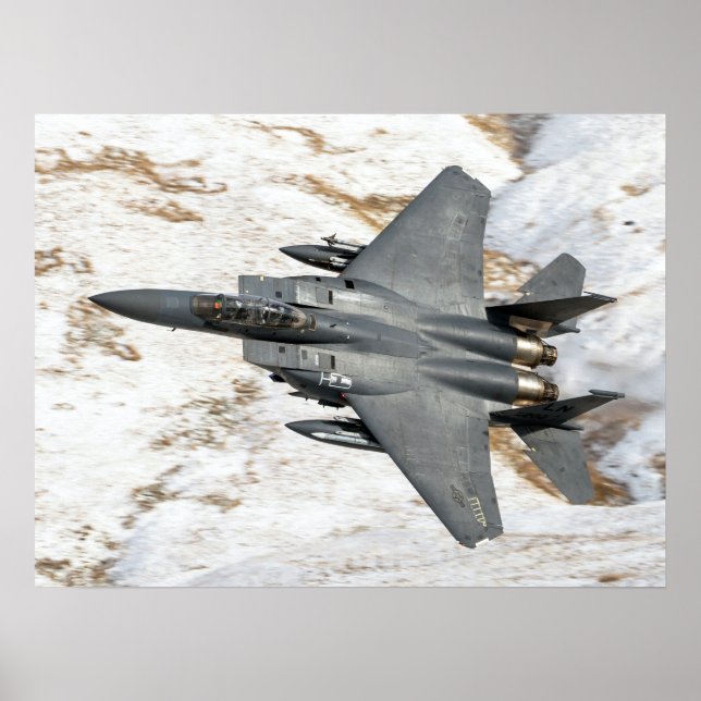 Poster McDonnell Douglas F-15 Eagle (Frente)