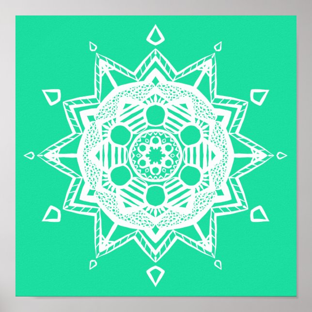Pôster Mcil Mandala (Frente)