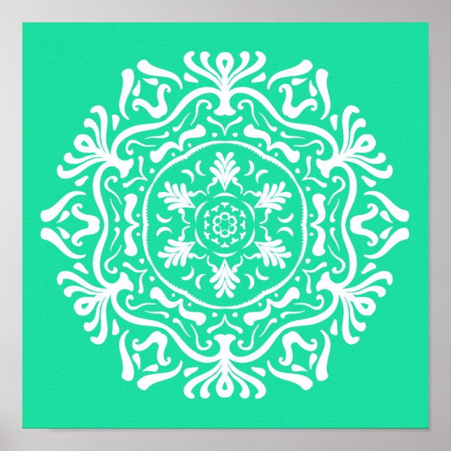 Pôster Mcil Mandala (Frente)