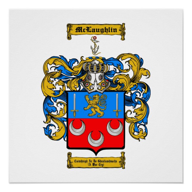 Pôster McLaughlin (Frente)