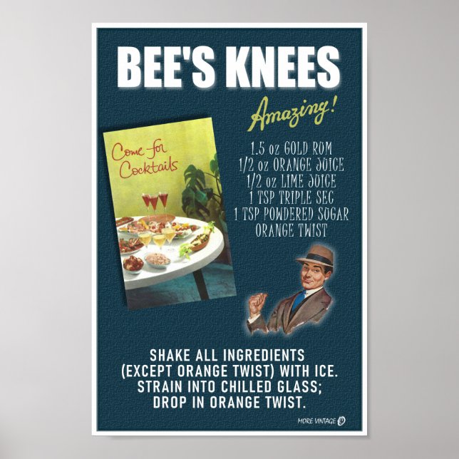 POSTER MCM COCKTAIL RECIPE  (Frente)