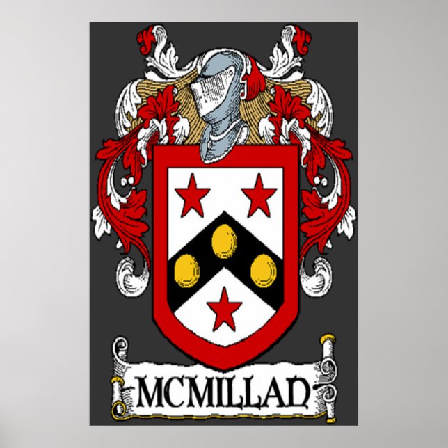 Poster McMillan Coat of Arms Print (Frente)