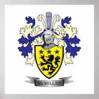 McMillan Family Crest Coat of Arms