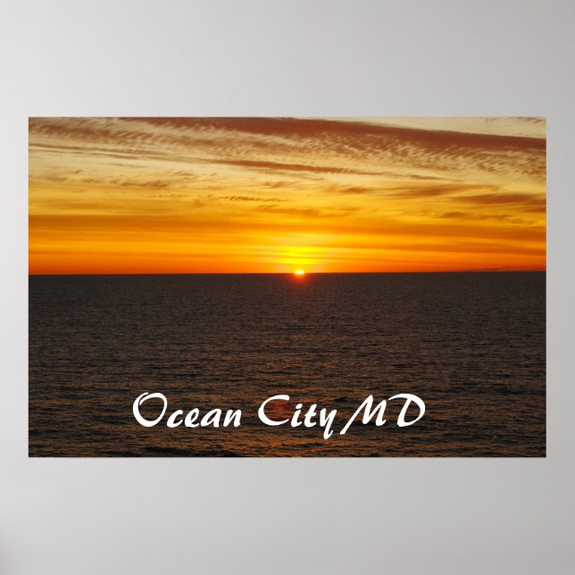 Pôster md da cidade oceânica (Frente)