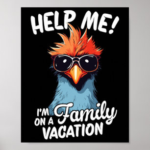 Poster Me Ajude Estou De Férias Em Família