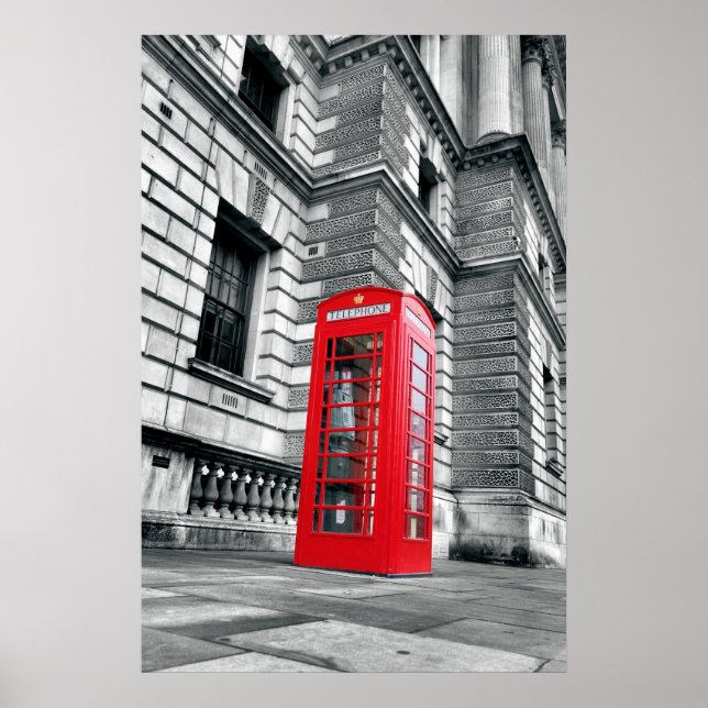 Poster Me ligue quando você estiver em Londres! (Frente)