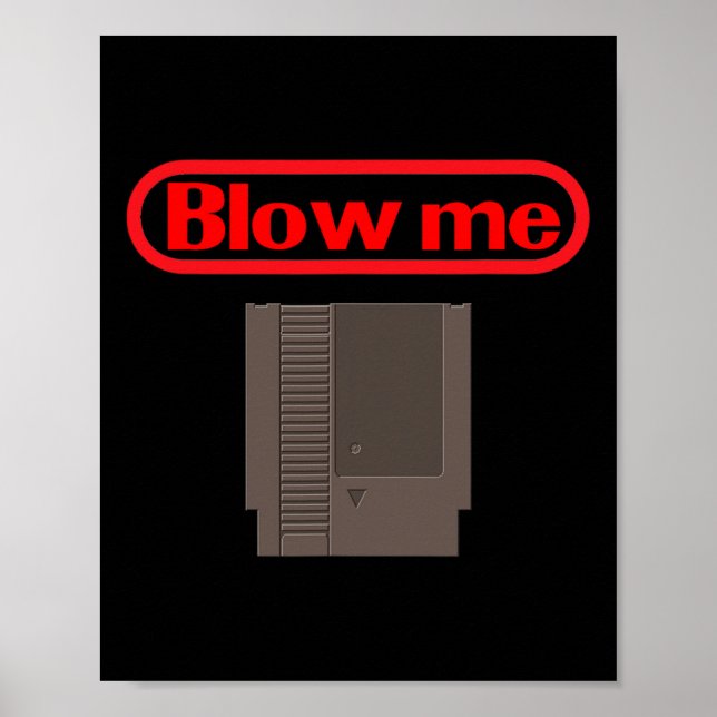 Poster Me Retro Video Game Old School Gamer (Frente)