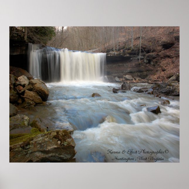 Poster Meadow Creek Falls (Frente)