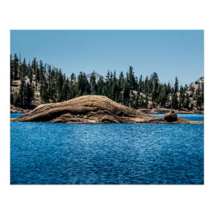 Pôster Meadow Lake Rock Island Glossy